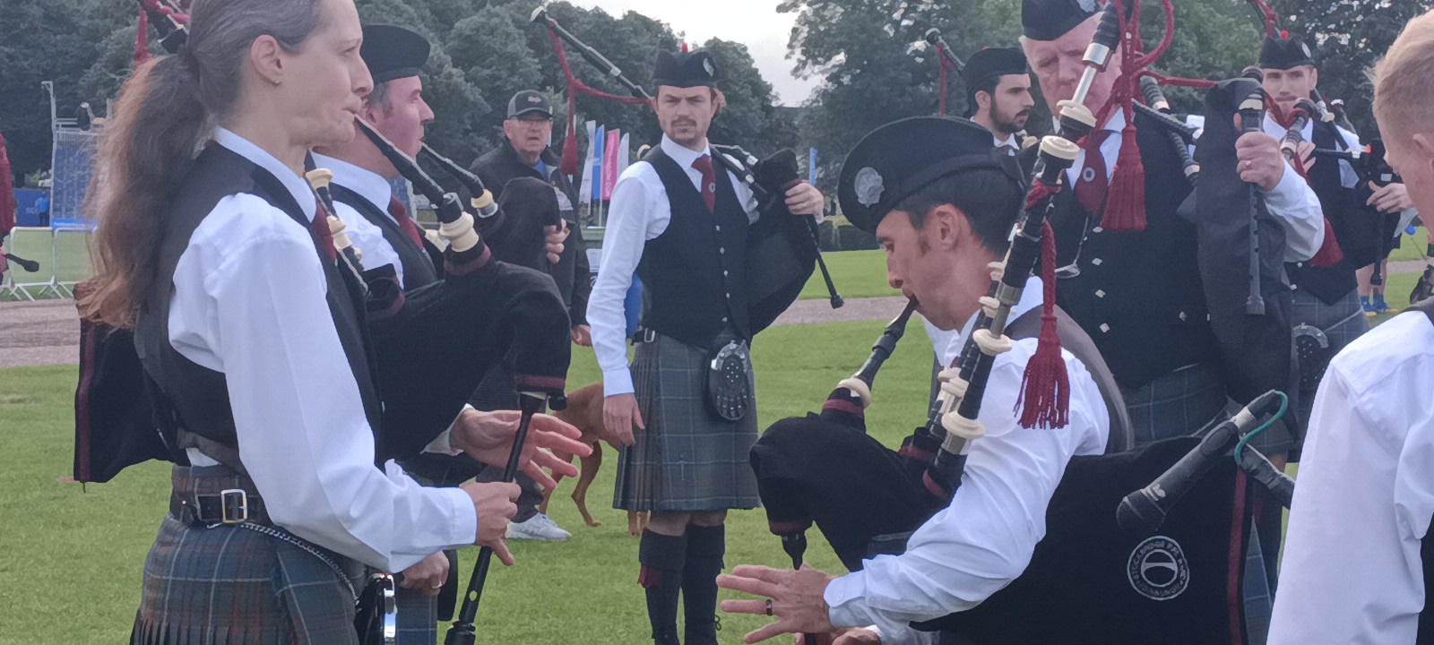 Stockbridge Pipe Band Grade 3B at the World Pipe Band Championships 2026
